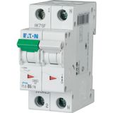 Miniature circuit breaker (MCB), 20 A, 1p+N, characteristic: C