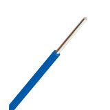 PVC Insulated Wires H07V-U (Ye) 6mmý, blue (The price is shown without markup on metals. Request a quote for accurate information)