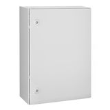 Wall-mounted enclosure 1 door IP66 H=700 W=500 D=260mm