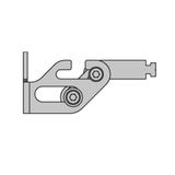 SET OF ADJUSTABLE WALL BRACKETS FOR OMBRA