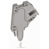 TOPJOB®S L-type test plug module modular 1-pole gray