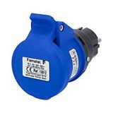 ELEMAN Adapter 13912 IP40 CEE socket with pin