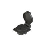 Australia-China socket with protection, fixing screws kit