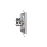Digital thermostat, black matt