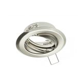 Spot luminaire housing PARMA III with adjustment, IP20, stainless steel