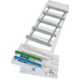 KLV-5HWP-4PR For indoors, hollow-wall, 5-row, form of delivery for projects
