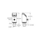 Pressure Sensor Relative Pressure: -1…1  Bar   PS310-1V-02-LI2UPN8-H1141