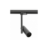 Track luminaire GROSSO, GU10, max. 20 W, AC220-240V, IP20, round, black