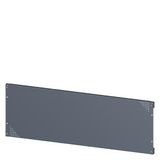SIVACON, mounting plate, mounting with bracket, perforated, H: 400 mm, W: 1200 mm, zinc-plated The