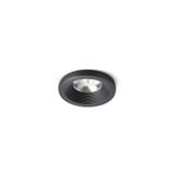 SHARM PLUS recessed black 230V LED 10W 24° 3000K