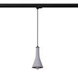 HANGING LAMP 3 PHASE REA BETON E14 3000K 7.5W 620LM BLACK