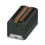 PTFIX 4/18X1,5-G BK - Distribution block