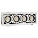 NOCTIS FLOODLIGHT 24W RGBW+CCT+DIMM Wi-Fi/BT 230V IP65 83x104x23mm BLACK Spectrum SMART