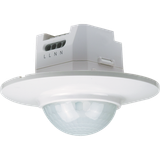 Presence detector, 230 V, secondary, 14 m, round, for flush-mounting box, white