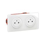 KIT 2X2P+E F/B PREWIR. WHITE