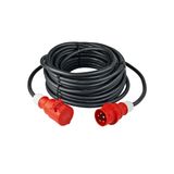 CEE Extension Cable 5m, black