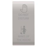 INTERCHANGEABLE BUTTON KEY - NEUTRAL BUTTON - DND+MUR - 1 MODULE - NATURAL SATIN BEIGE - CHORUSMART