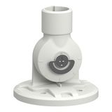 Plastic foldable bracket in white