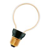 Spiraled Silhouette Globe E27 8W 2200K Dimm