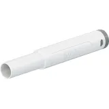 4 mm plug, crimp connection, 2.5 mm², CAT II/CAT III, white, 66.2046-29