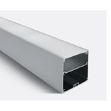 SURFACE PROFILE 2m FOR 45mm STRIPS + PC OPAL DIFF