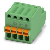FK-MC 0,5/ 4-ST-2,5 BD:-12V- - PCB connector