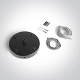 050138B/B BLACK SUSPENSION BASE FOR 62020 SQUARE PLAFO
