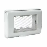 IP55 FR.PLATE+SOFT COVER 3M.RAL7035