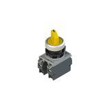 Complete unit with 4 positions selectors, fixing adapter and contacts