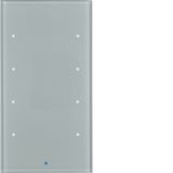 KNX glass sensor 4gang comf, intg bus coupling unit, KNX - TS sensor, 