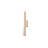 Socket outlet with earthing and shutters, satin, metallized, 16A