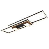 Albany LED ceiling lamp matt black