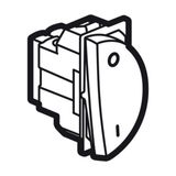 Arteor 1 Way 20AX Double Pole Switch 1 Module Right Hand Round Magnesium