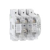 Three-pole switch disconnector, with NFC fuse holder, 125A