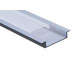 PANLUX Profile AL, 30x6x21mm, built-in, milk diffuser, end caps and accessories included, 2m