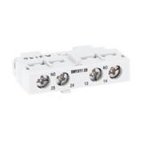 Add-on auxiliary contact. Front mount 2NO. For SM1…