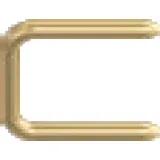 Wire jumper, pitch 6.35 mm, 20 A, gold-plated, 24.0035