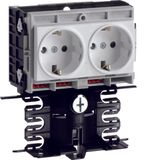 acc.box without cover SL20080, 2xSTD,pw