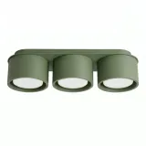 Ceiling lamp MODO 3 olive green Gx53