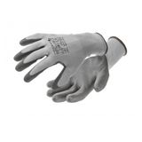 HUNTE protective gloves coated with polyurethane black 10