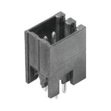 PCB plug-in connector, male header, closed side, THT/THR solder connection, 3.50 mm, Number of poles: 8, 180°, Solder pin length (l): 3.5 mm, tinned, black, Box
