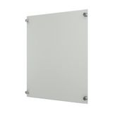 ProfiSNAP Front Plate, for enclosure width 400mm, H=400mm, blind