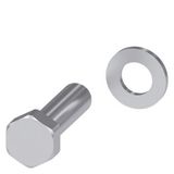 Accessory for 3KC4, 3KC8 copper bar, kit, bolt set, part B, 35 mm
