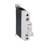 Solid state relay complete with heatsink, single-phase, 20A, 90...280VAC, screw terminals
