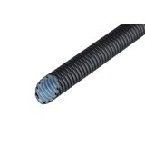 Zwaar kunststof buis; flexibele; zwart