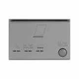 INTERNAL TRANSPONDER READER WITH CARD HOLDER - MIFARE - 3 MODULES - ALLUMIA SERIES