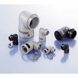 BUWV-M508-UL FTNG UL 90D PA6 NW48 M50 IP68 BLK