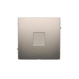 Blind element without metal support (frame installation only), satin, metallized