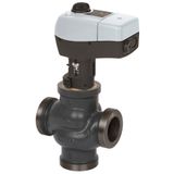 VRG3 3-way valve PN16 DN40/25 male thread