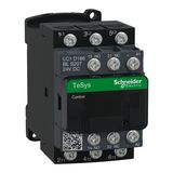 TeSys Deca contactor S207 - 3P (3NO) AC-3/AC-3e 18A =440V - coil 24V DC low